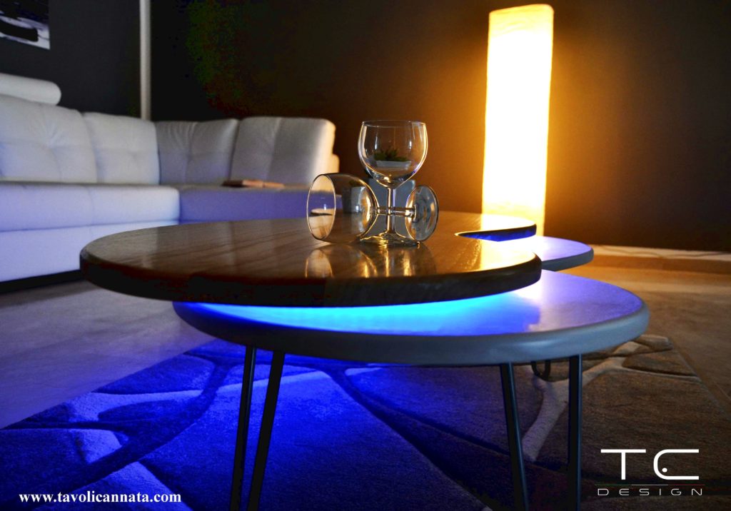 cocktail table light led